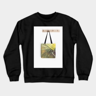 Plastic Wrap Tote Crewneck Sweatshirt